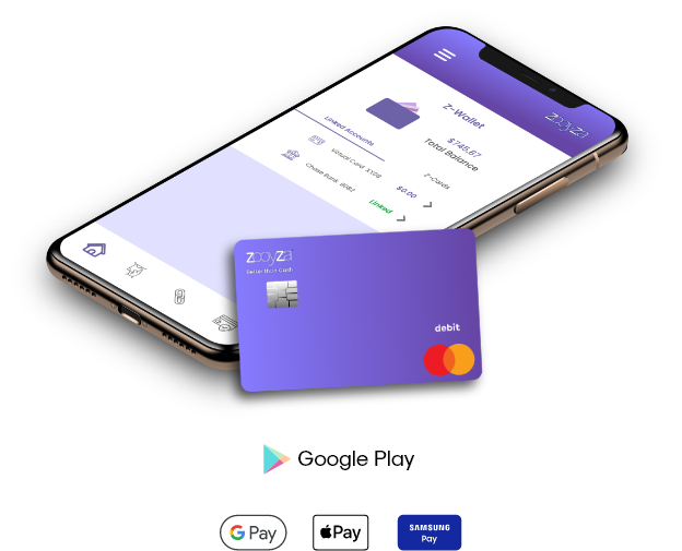 zooyza app and mastercard